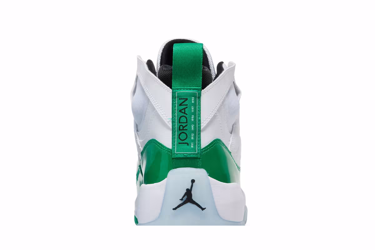 Air Jordan Jumpman Two Trey White Lucky Green, view 8