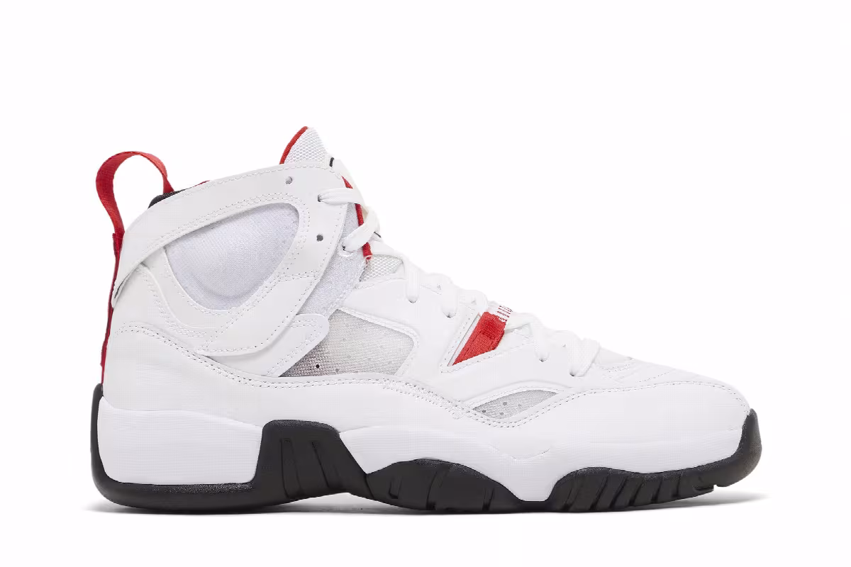 Air Jordan Jumpman Two Trey White University Red, view 2