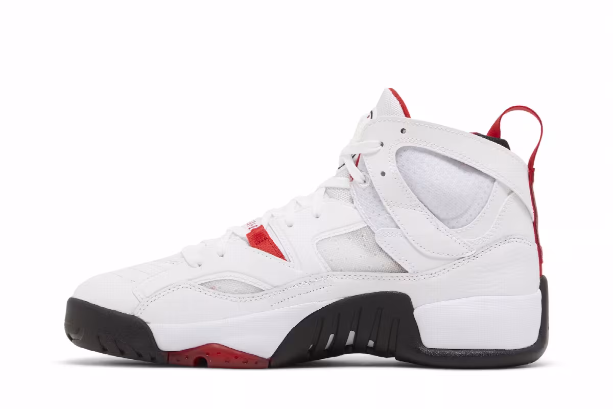 Air Jordan Jumpman Two Trey White University Red, view 4