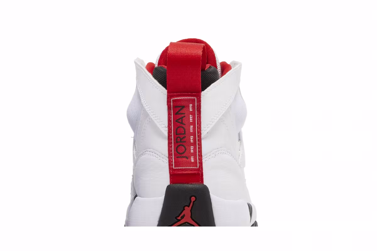 Air Jordan Jumpman Two Trey White University Red, view 8