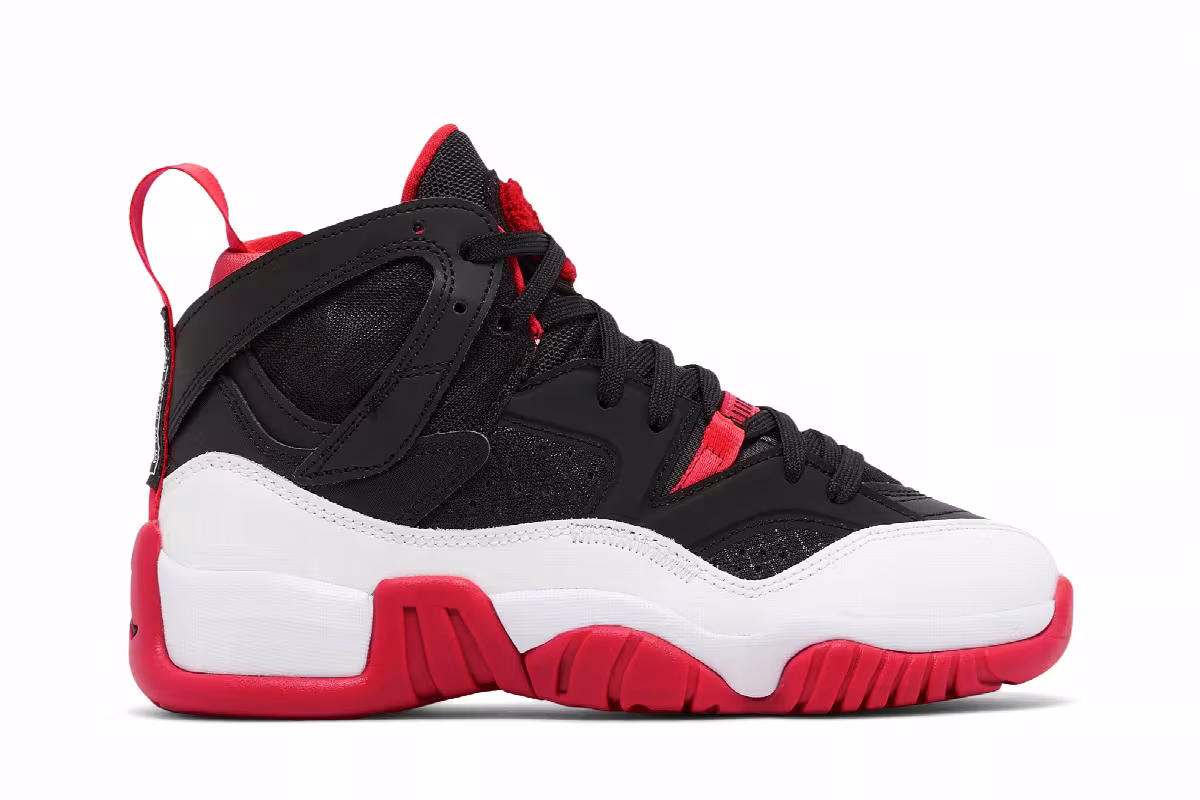 Air Jordan Jumpman Two Trey GS Black Infrared, view 2