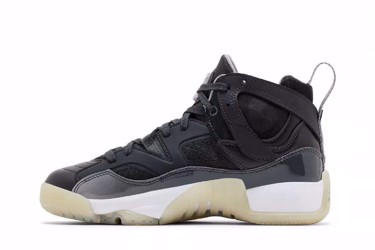Air Jordan Women's Jumpman Two Trey Black Cement Grey, view 4
