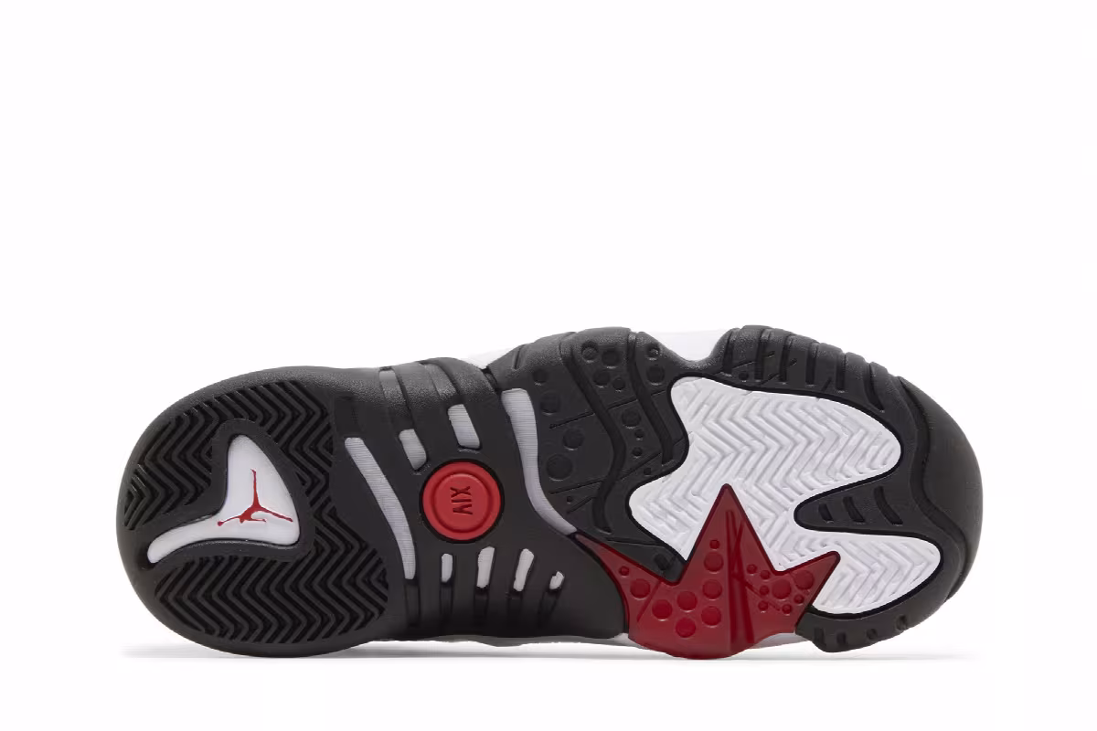 Air Jordan Jumpman Two Trey GS White Black Red, view 5