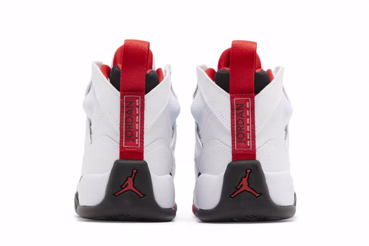 Air Jordan Jumpman Two Trey GS White Black Red, view 7