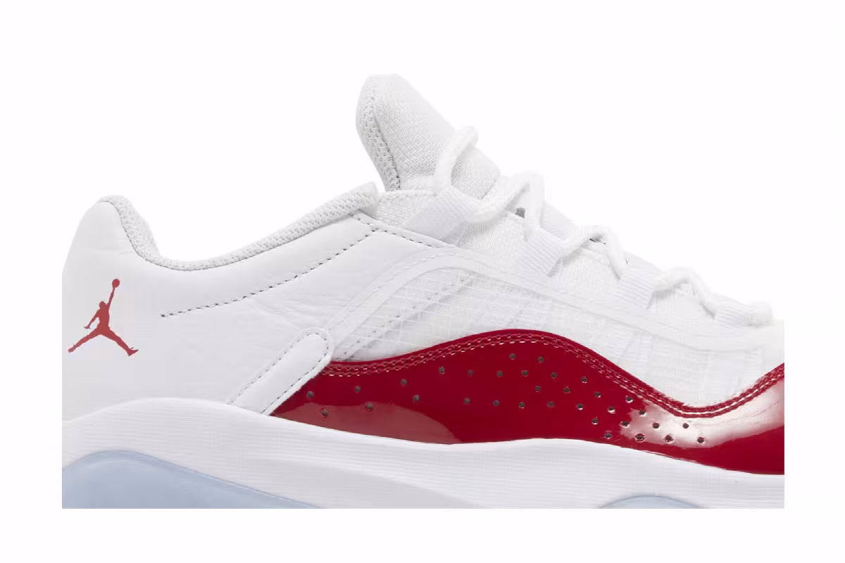 Air Jordan 11 CMFT Low White Gym Red, view 3