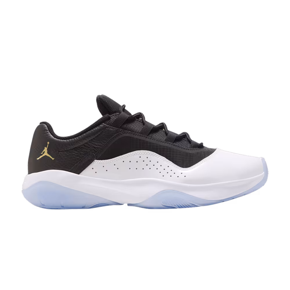 Air Jordan 11 CMFT Low Black White Gold