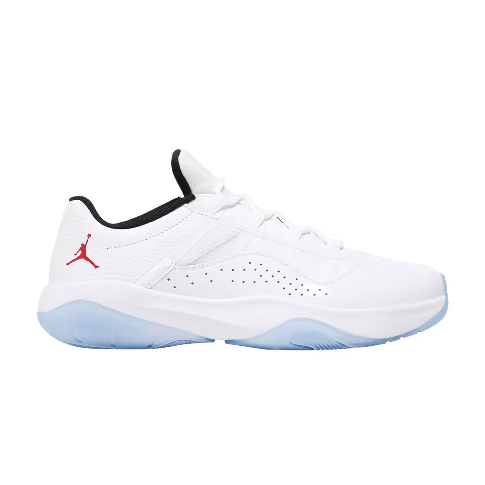 Air Jordan 11 CMFT Low White Varsity Red