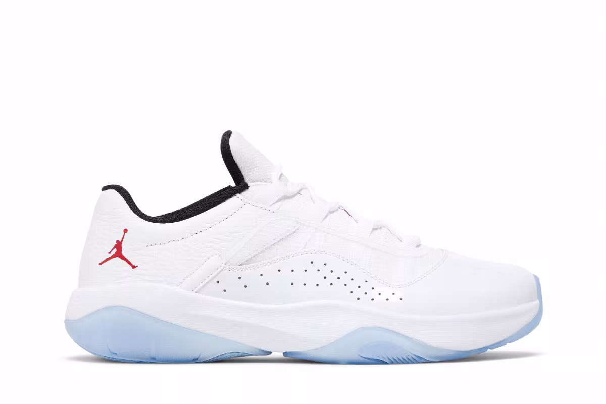 Air Jordan 11 CMFT Low White Varsity Red, view 2