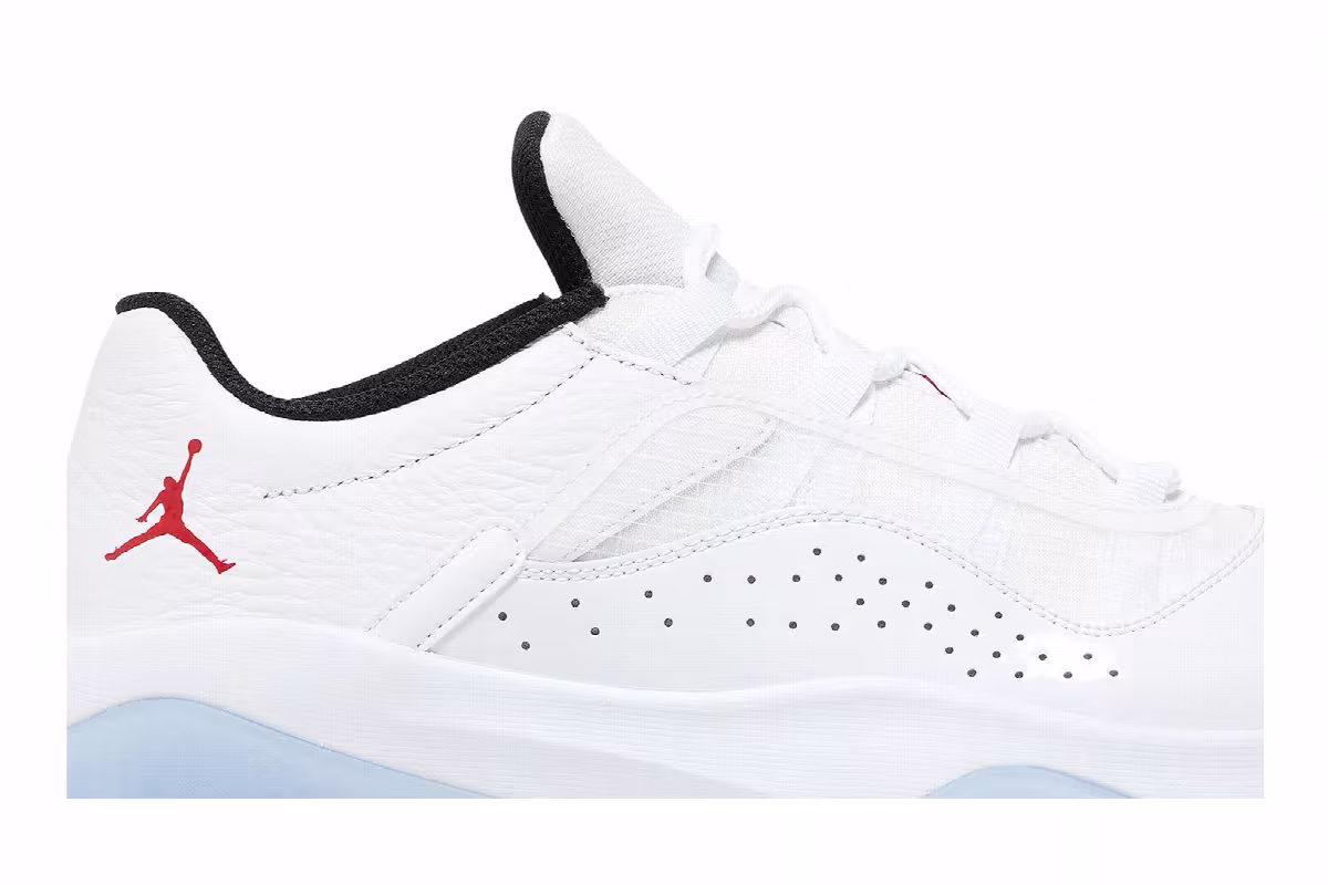Air Jordan 11 CMFT Low White Varsity Red, view 3