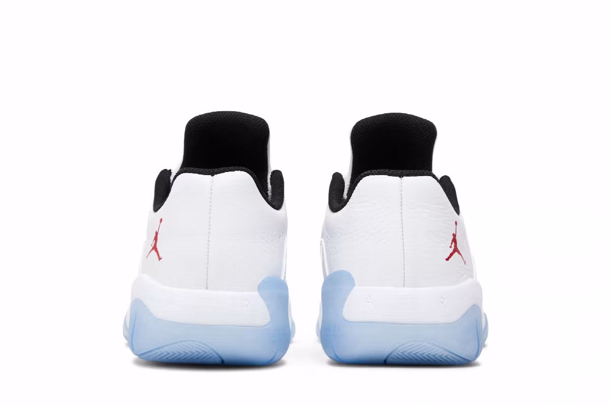 Air Jordan 11 CMFT Low White Varsity Red, view 7