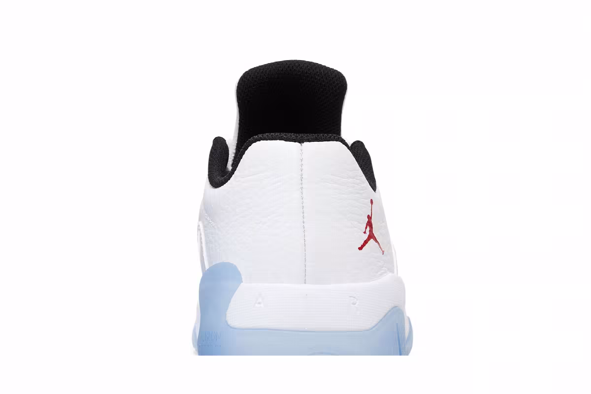Air Jordan 11 CMFT Low White Varsity Red, view 8