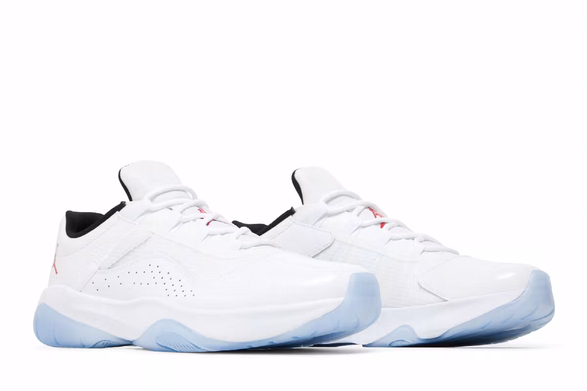 Air Jordan 11 CMFT Low White Varsity Red, view 9
