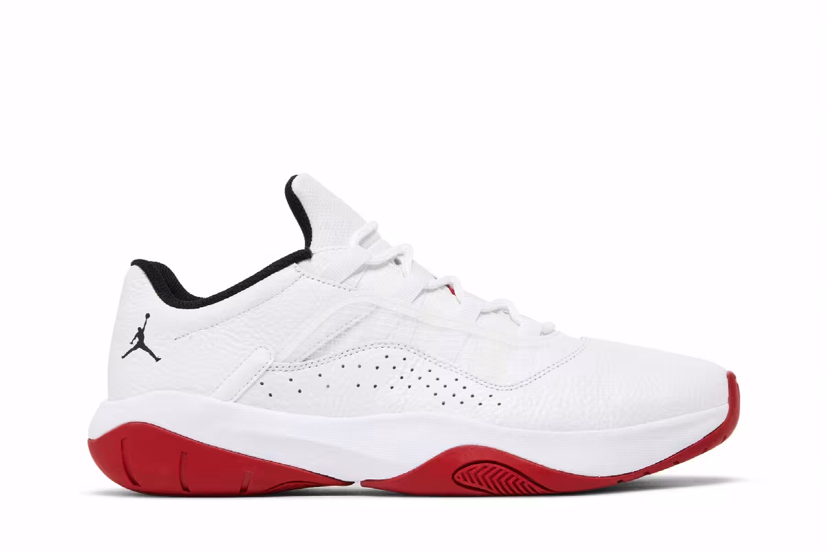Air Jordan 11 CMFT Low White Varsity Red, view 2
