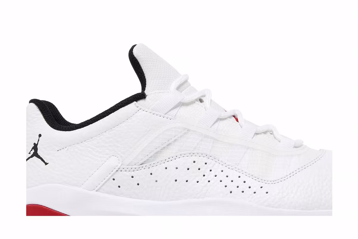 Air Jordan 11 CMFT Low White Varsity Red, view 3