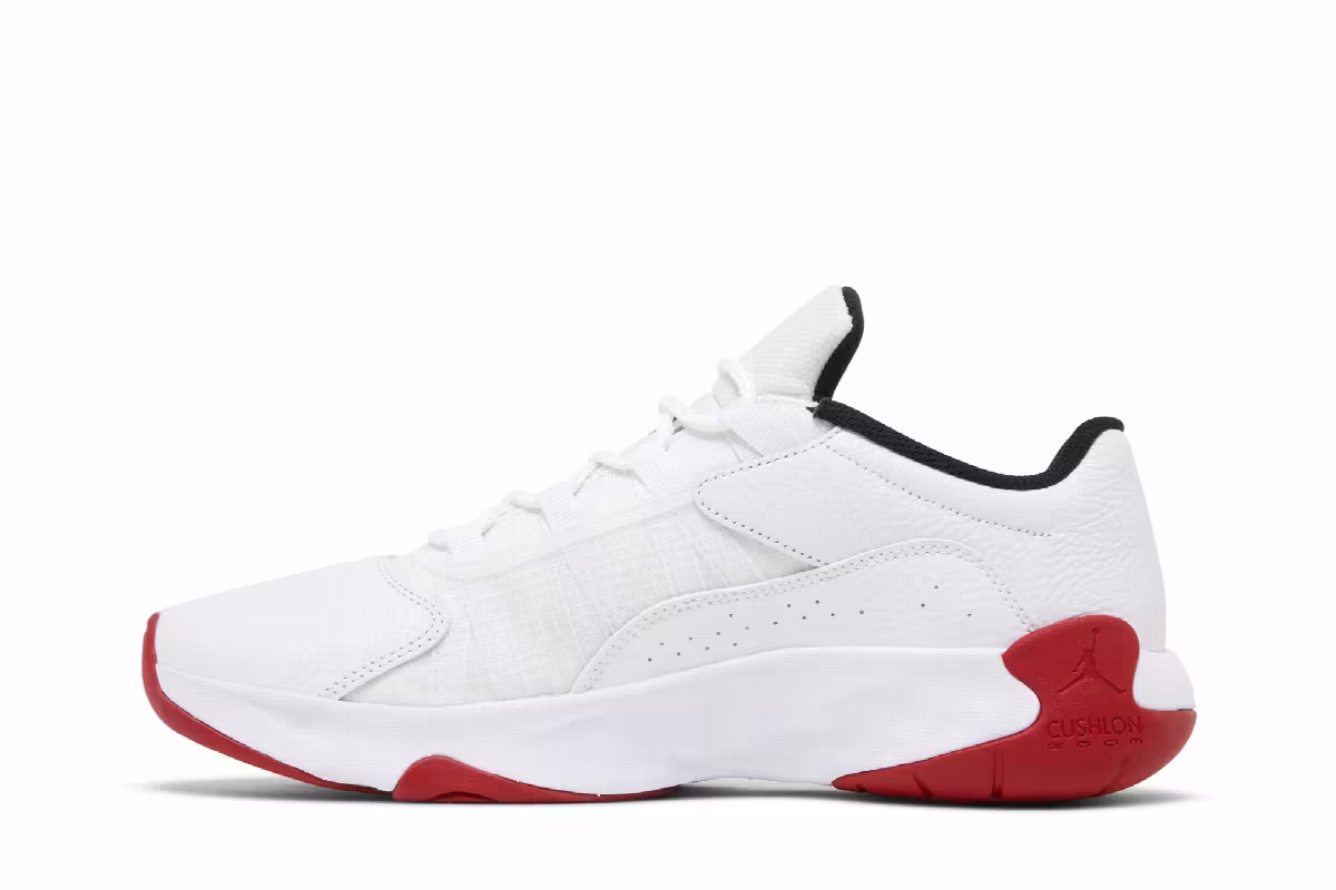 Air Jordan 11 CMFT Low White Varsity Red, view 4