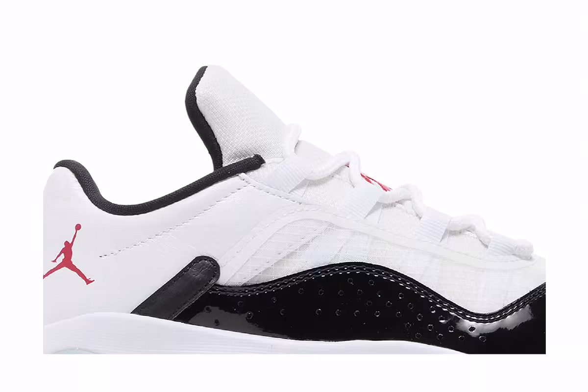 Women's Air Jordan 11 CMFT Low White Black Blue Tint, view 3