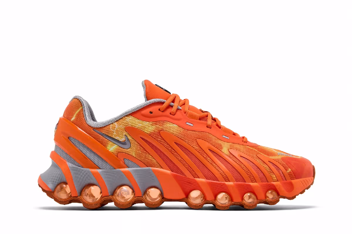 Palace x Nike Air Max DN8 Safety Orange, view 2