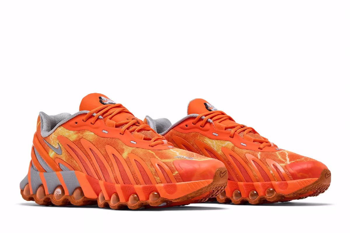 Palace x Nike Air Max DN8 Safety Orange, view 9