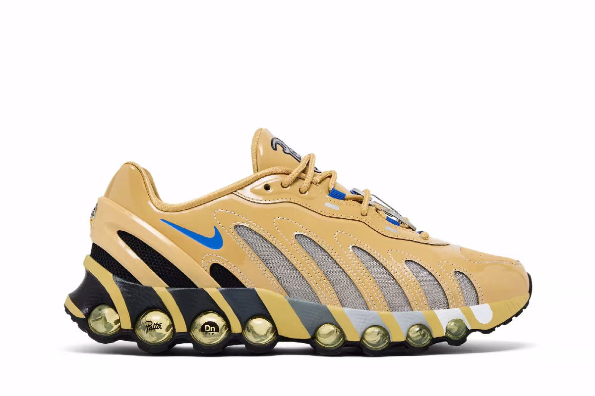 Patta x Nike Air Max DN8 Club Gold, view 2