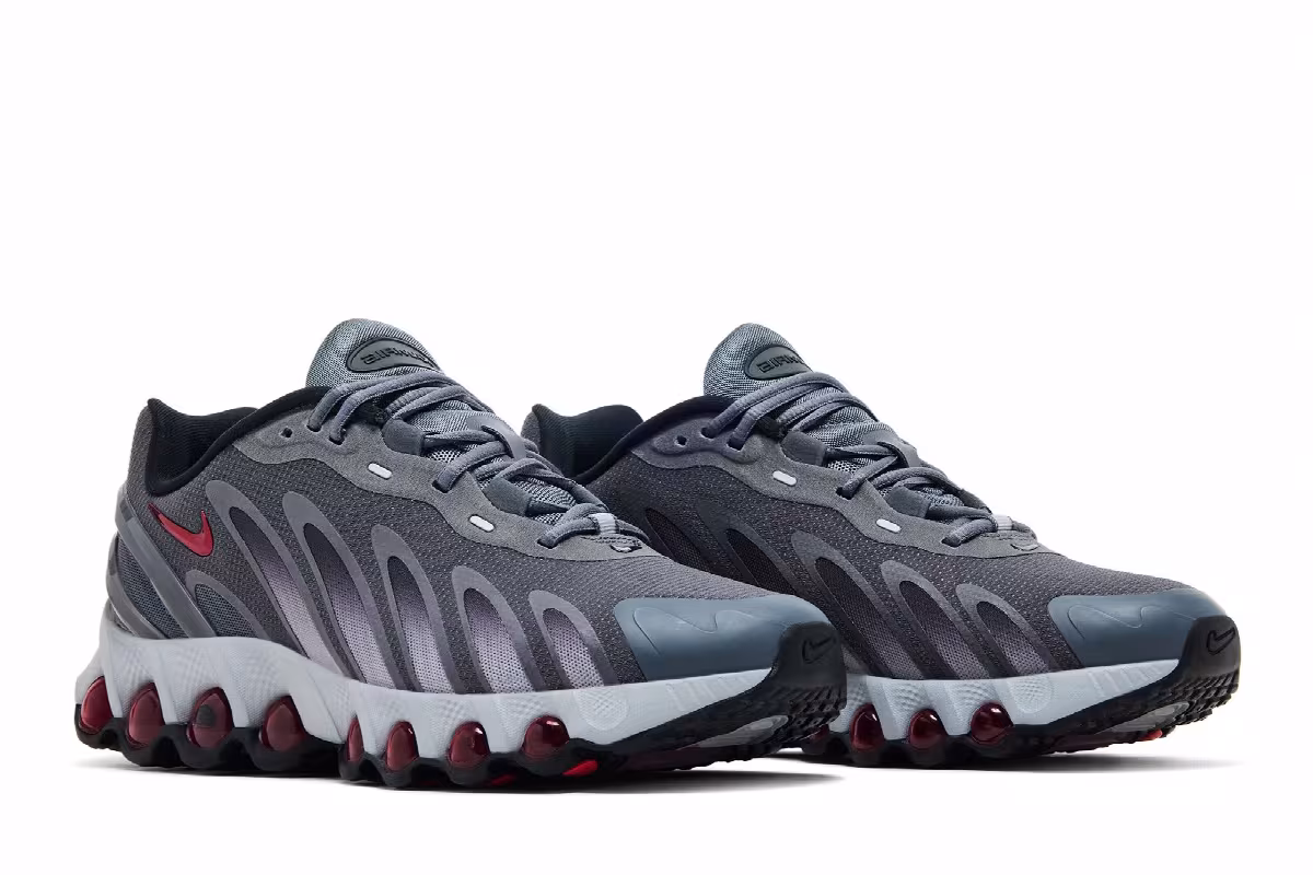 Nike Air Max DN8 Iron Grey Bright Crimson, view 9