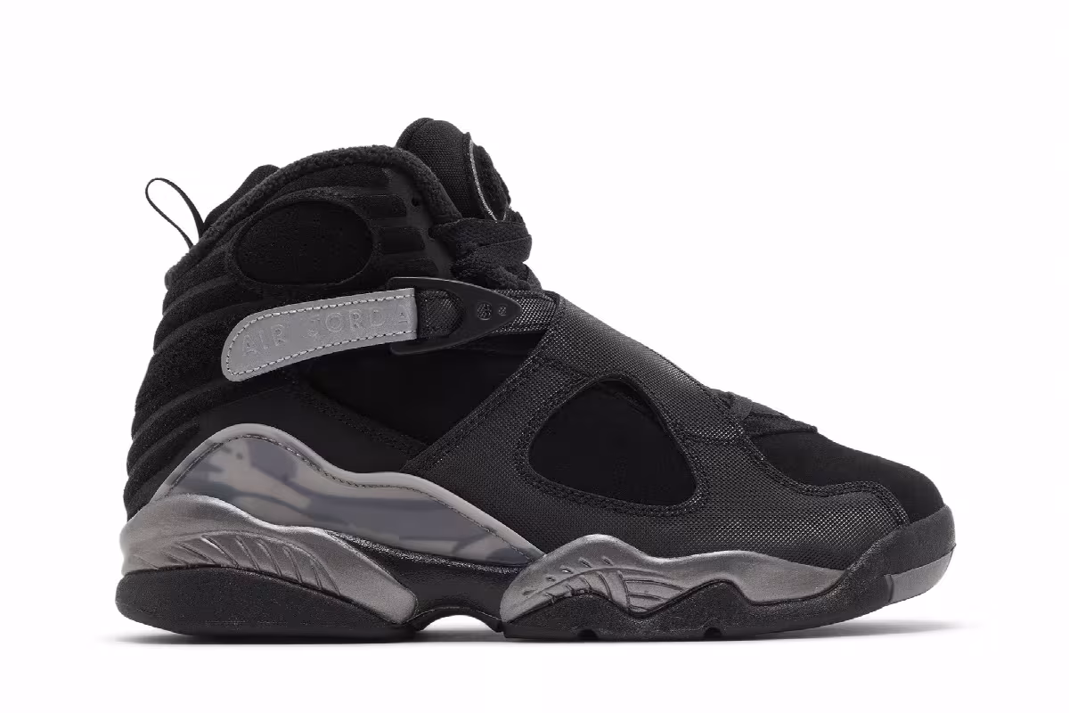 Air Jordan 8 Winterized GS Gunsmoke, view 2