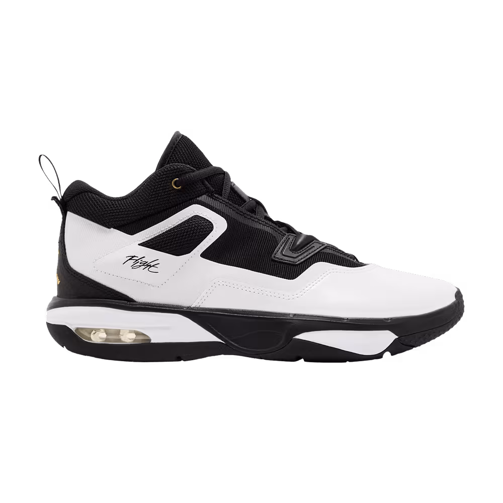 Air Jordan Stay Loyal 3 Black White Gold