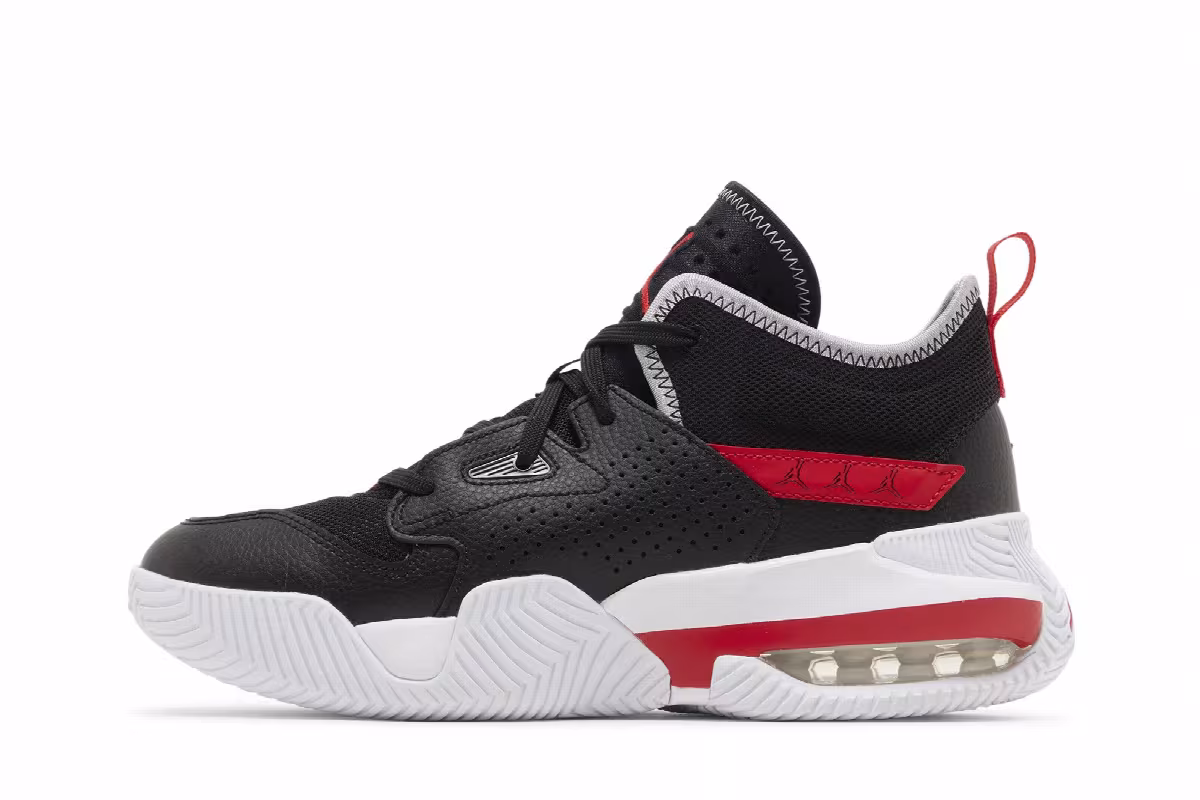 Air Jordan Stay Loyal 2 GS Black University Red, view 4