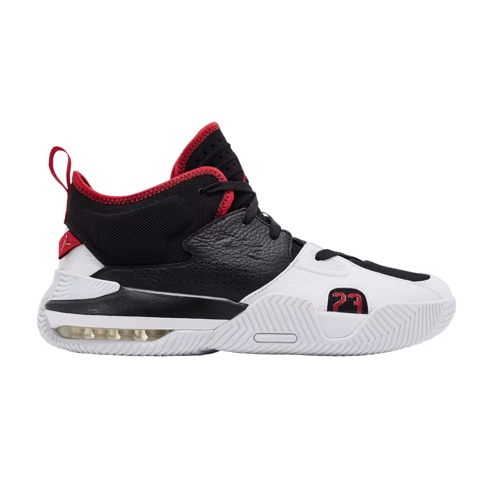 Air Jordan Stay Loyal 2 Black White Gym Red