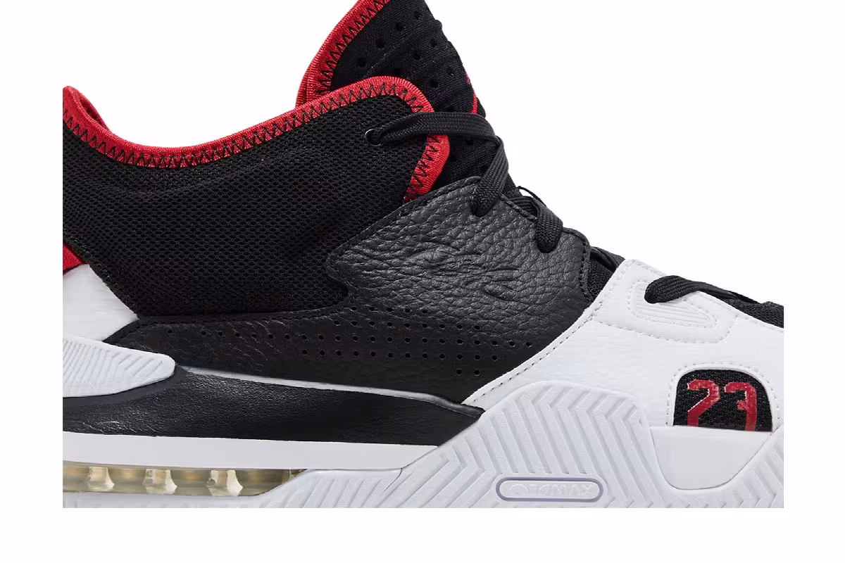 Air Jordan Stay Loyal 2 Black White Gym Red, view 3