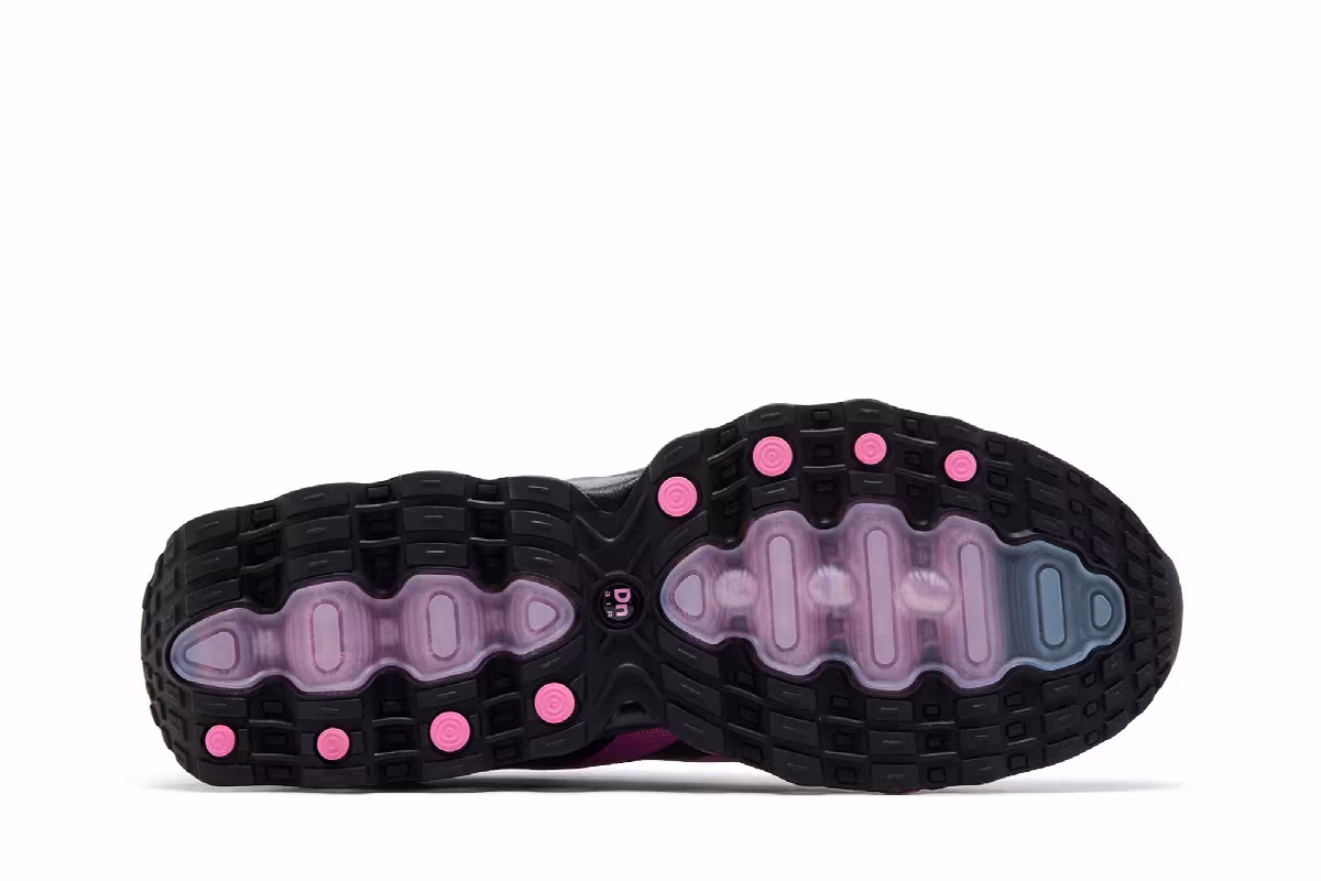 Nike Women's Air Max DN8 Black Playful Pink, view 5