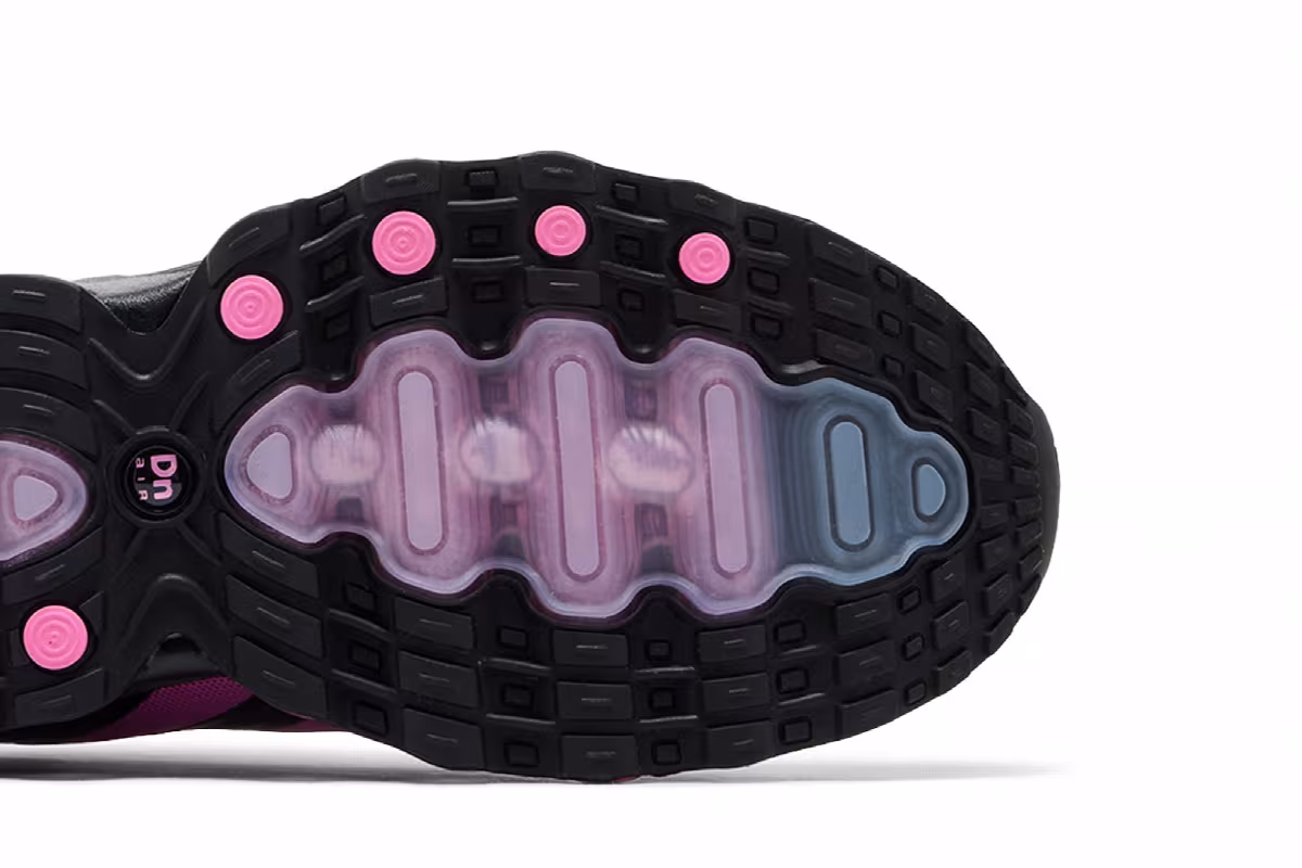 Nike Women's Air Max DN8 Black Playful Pink, view 6