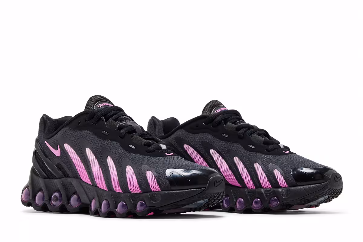 Nike Women's Air Max DN8 Black Playful Pink, view 9