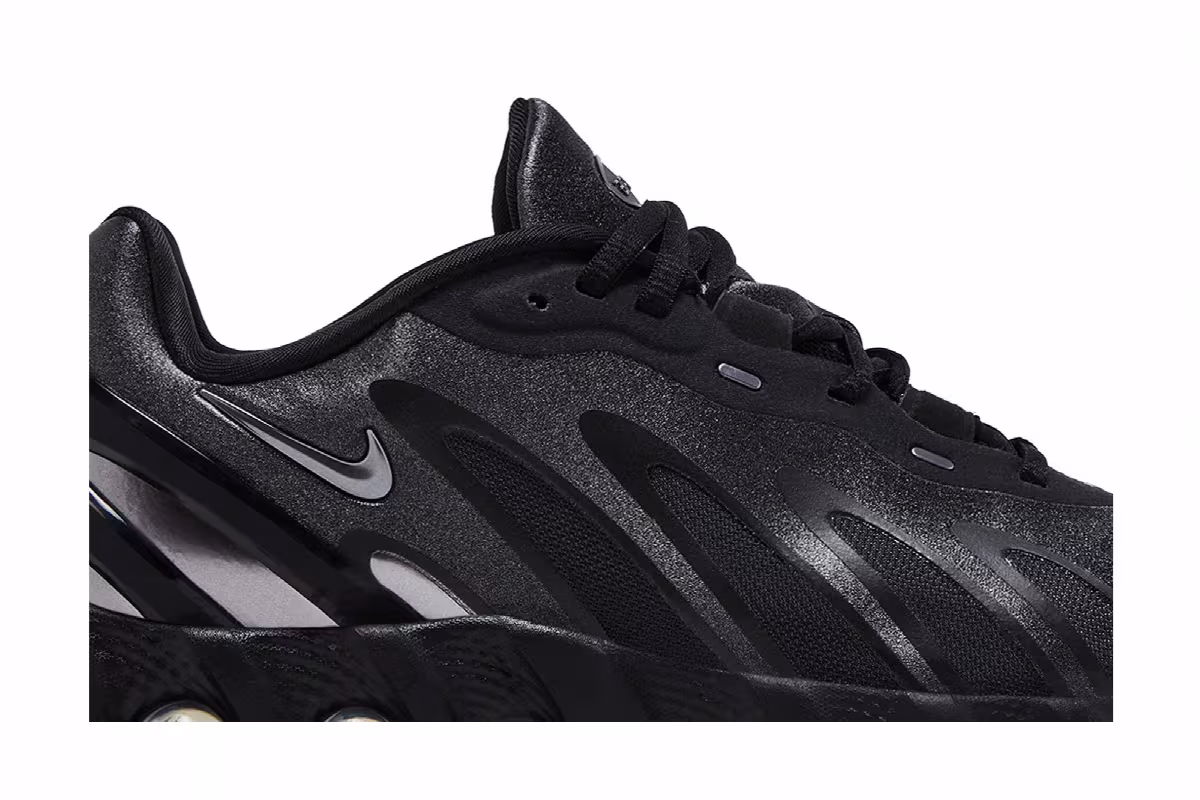 Nike Women's Air Max DN8 Black Metallic Dark Grey, view 3