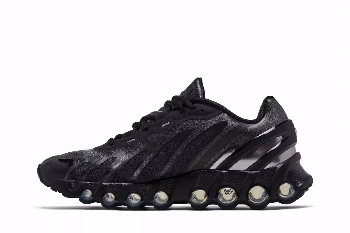 Nike Women's Air Max DN8 Black Metallic Dark Grey, view 4