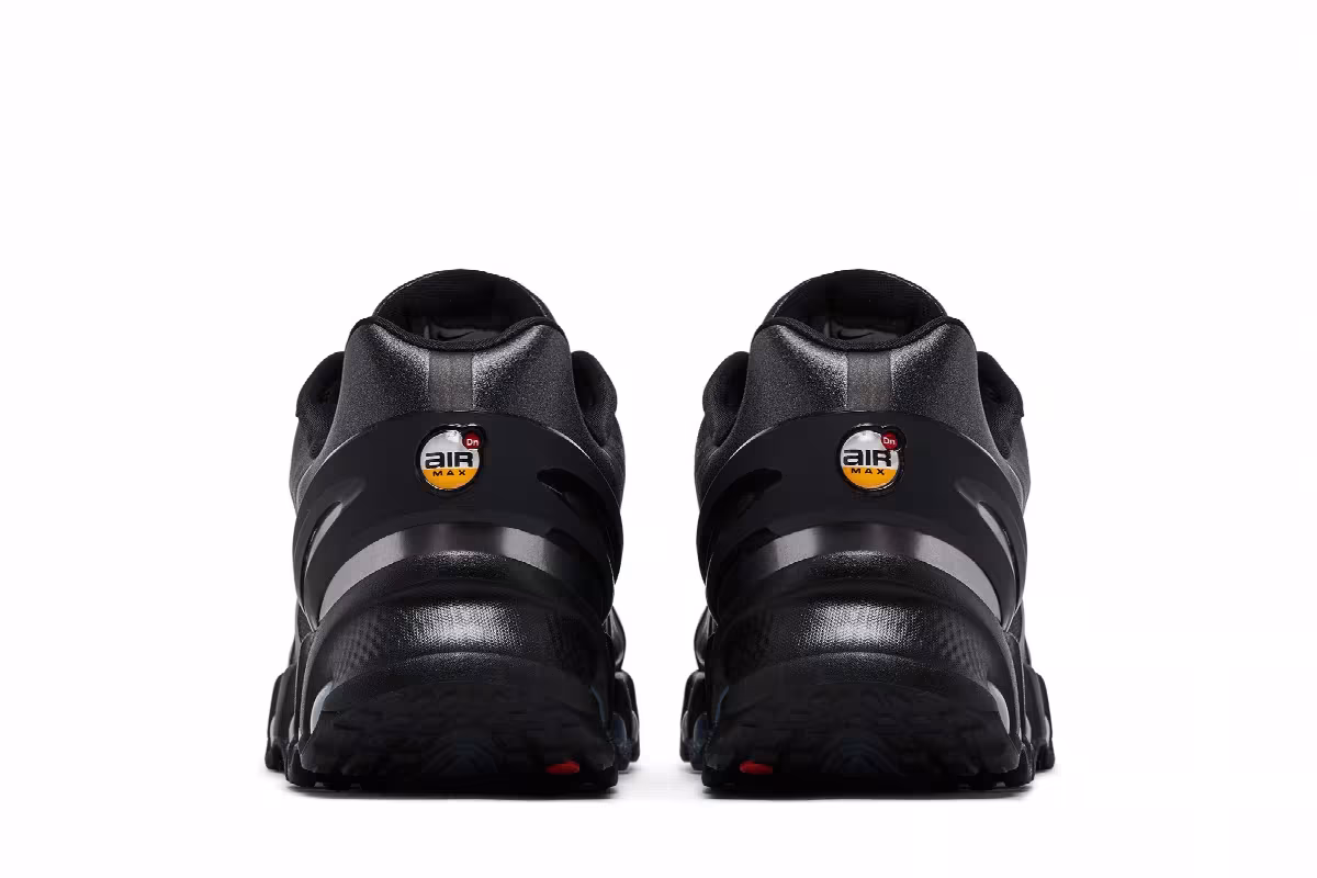 Nike Women's Air Max DN8 Black Metallic Dark Grey, view 7