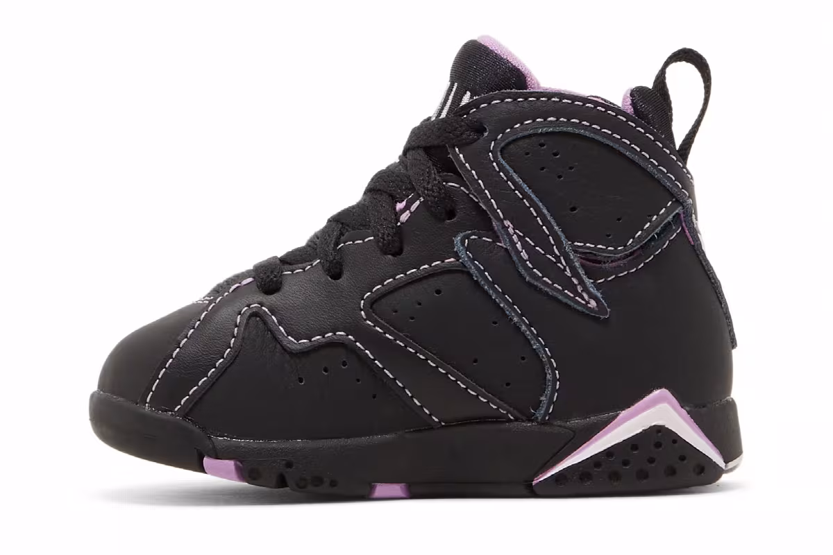 Air Jordan 7 TD Barely Grape, view 4