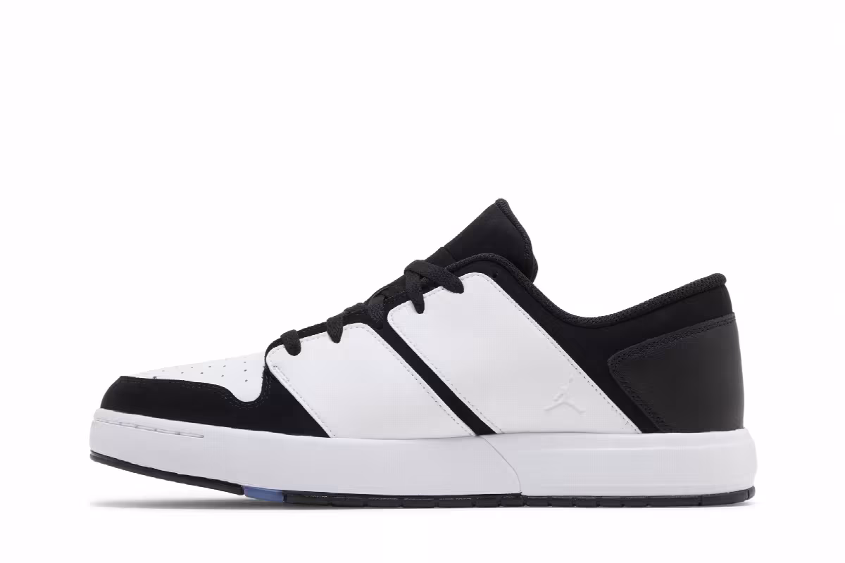 Air Jordan NU 1 Low White Black, view 4
