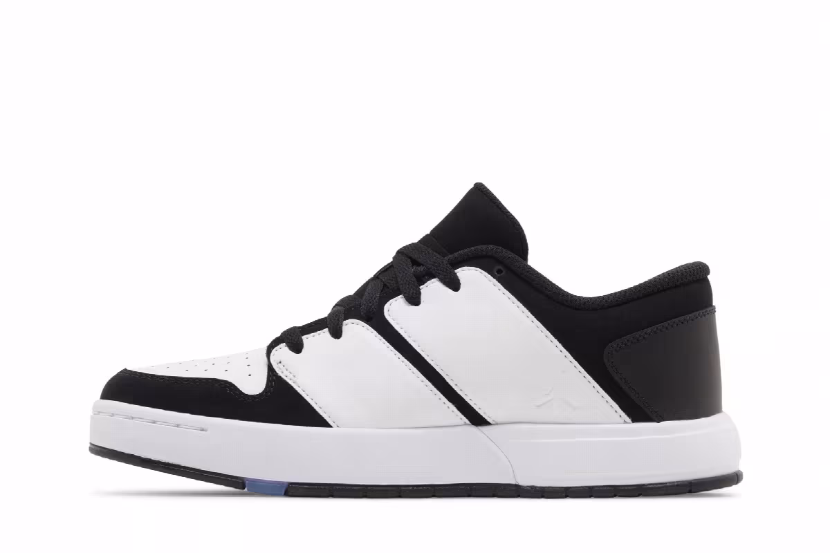 Air Jordan NU 1 Low GS White Black, view 4