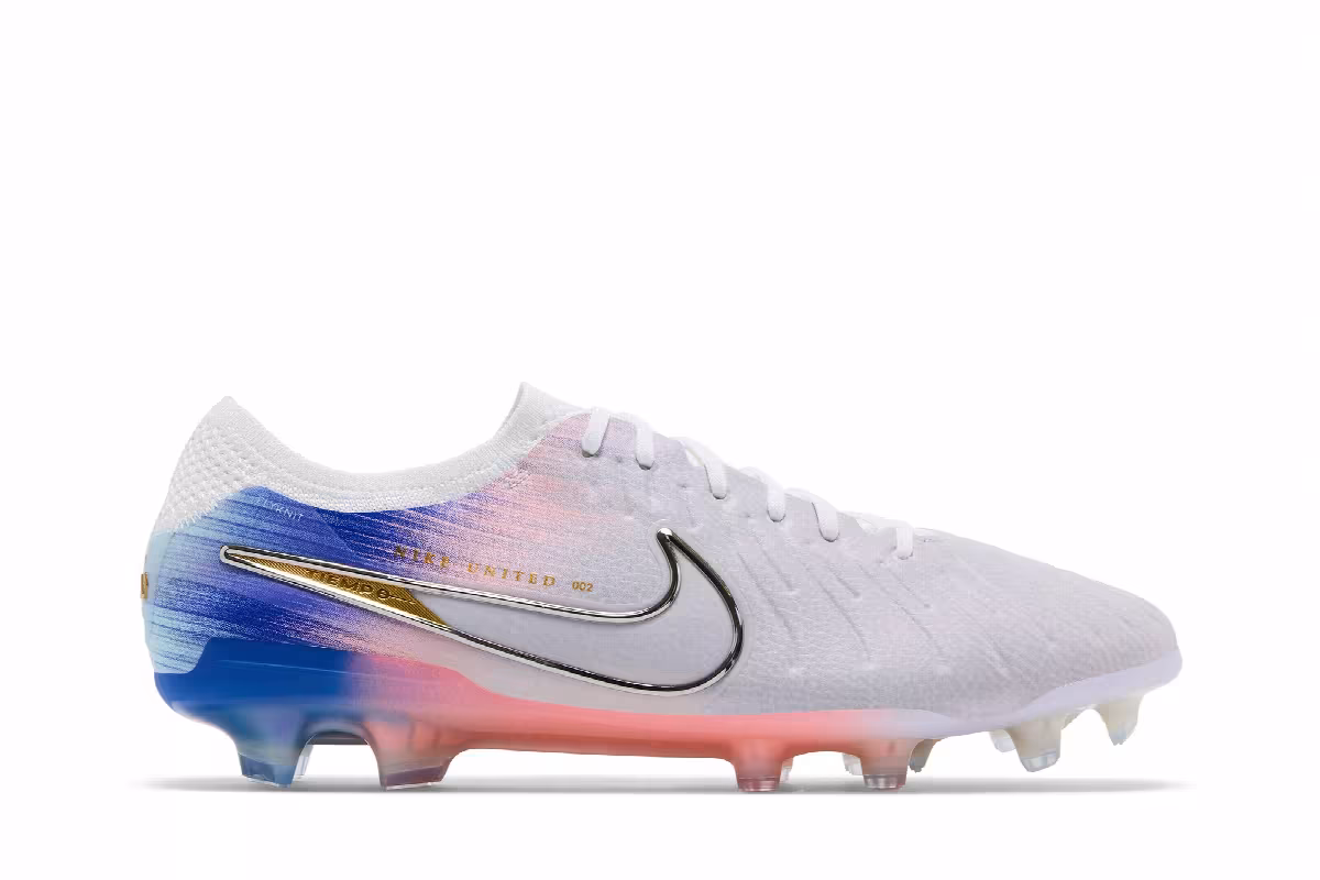 Nike United Tiempo Legend 10 Elite Vast Grey/Racer Blue, view 2