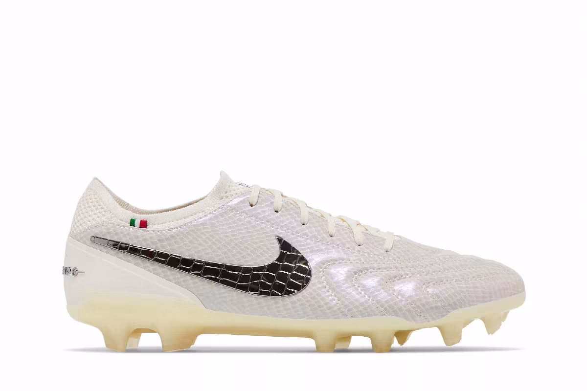 Nike Tiempo Legend 10 Elite Luxe FG Made in Italy Montebelluna - White, view 2