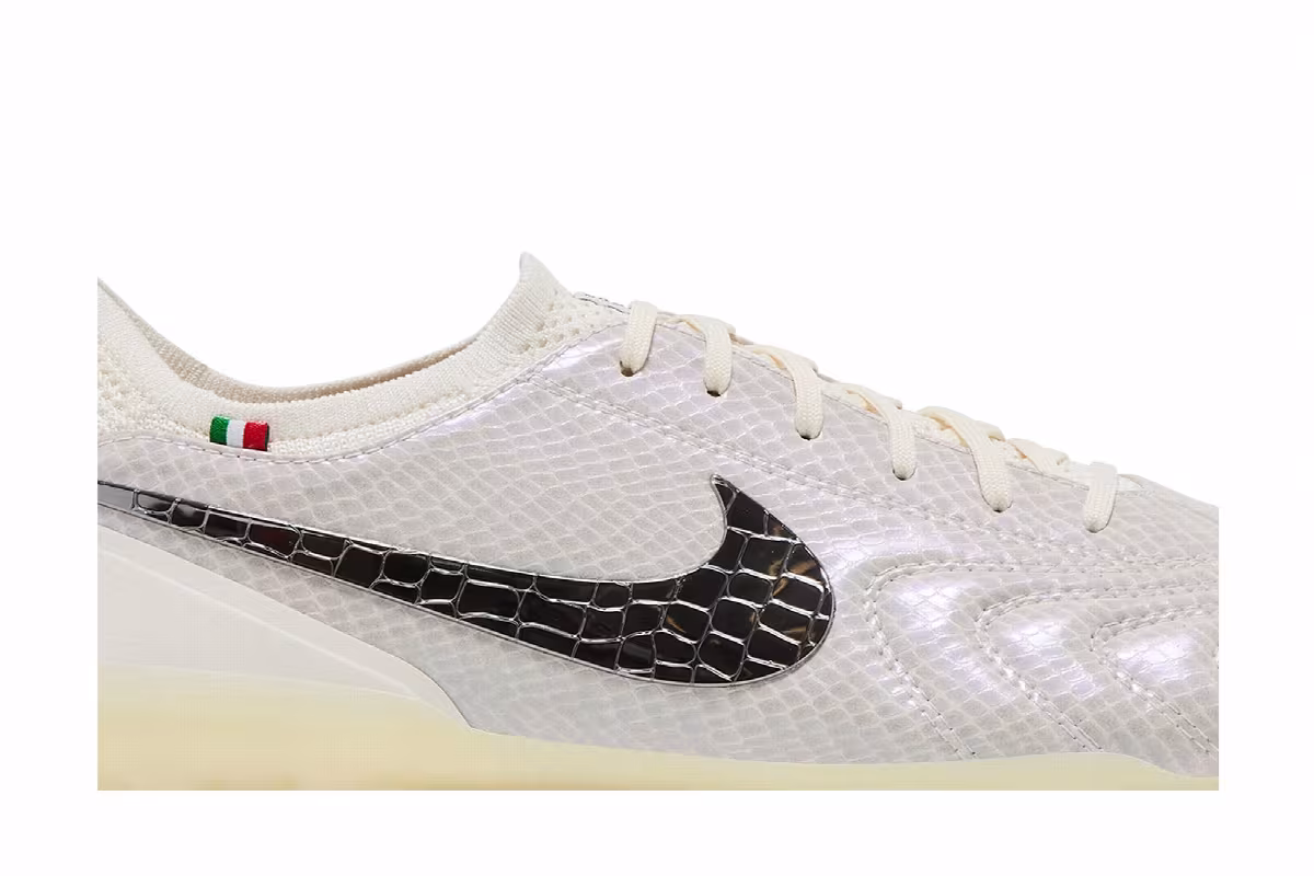 Nike Tiempo Legend 10 Elite Luxe FG Made in Italy Montebelluna - White, view 3