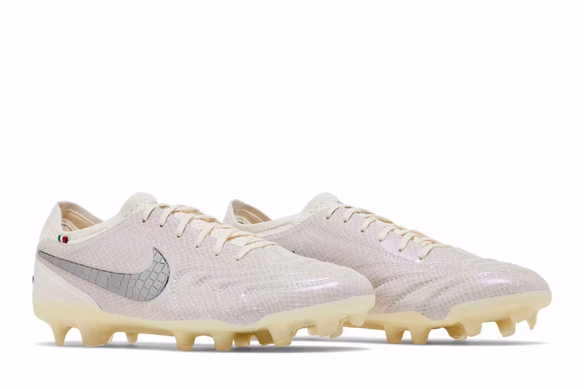 Nike Tiempo Legend 10 Elite Luxe FG Made in Italy Montebelluna - White, view 9