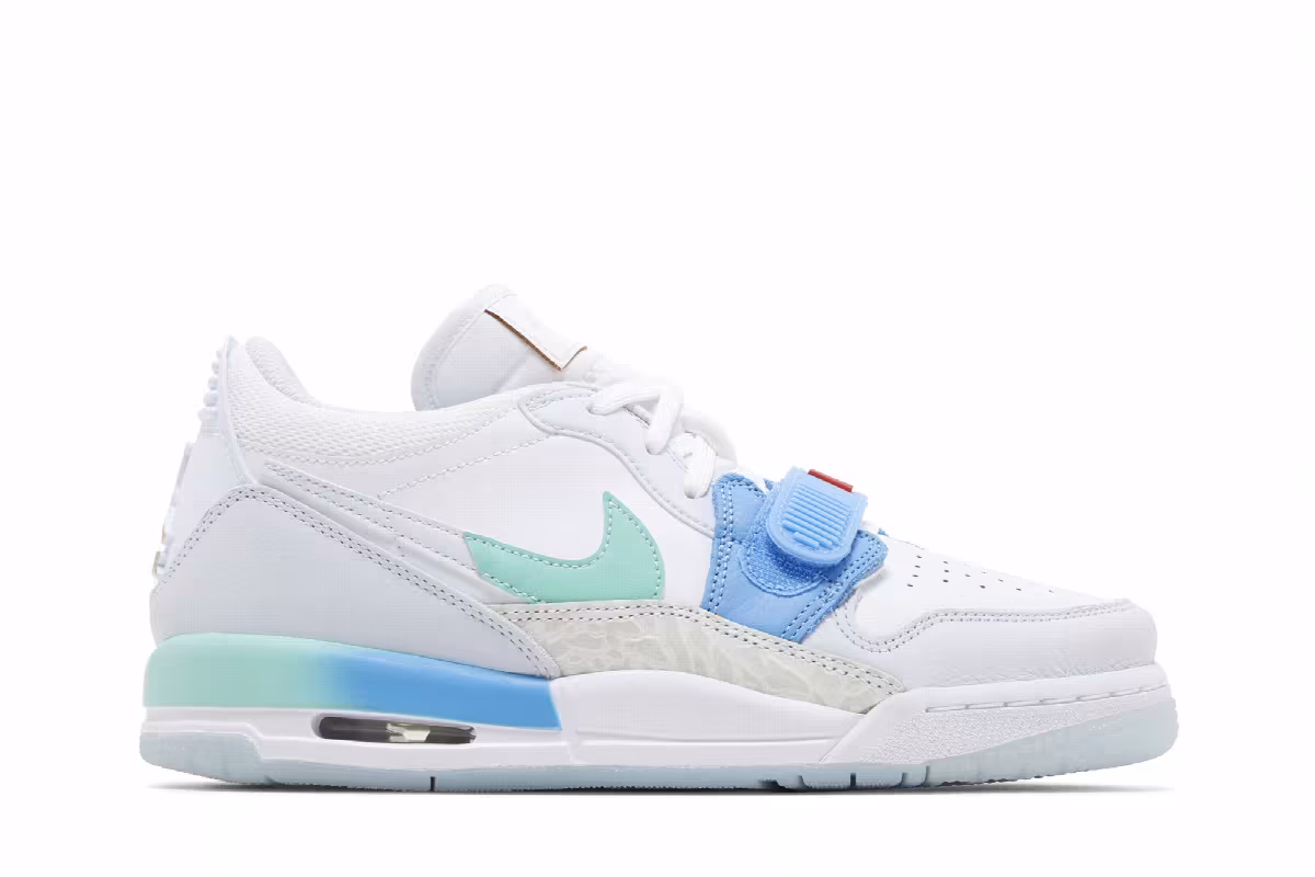Air Jordan Legacy 312 Low GS Emerald Rise, view 2