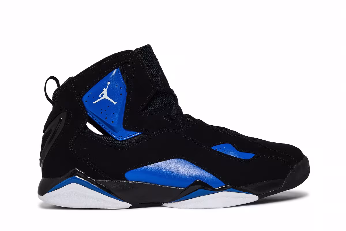 Air Jordan True Flight Black Game Royal, view 2