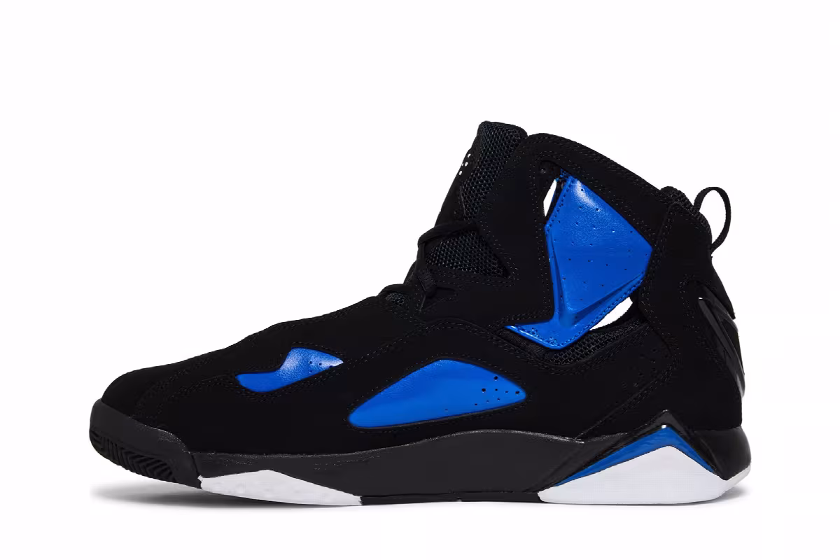 Air Jordan True Flight Black Game Royal, view 4
