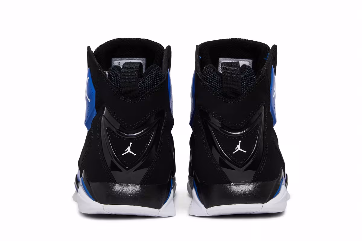 Air Jordan True Flight Black Game Royal, view 7
