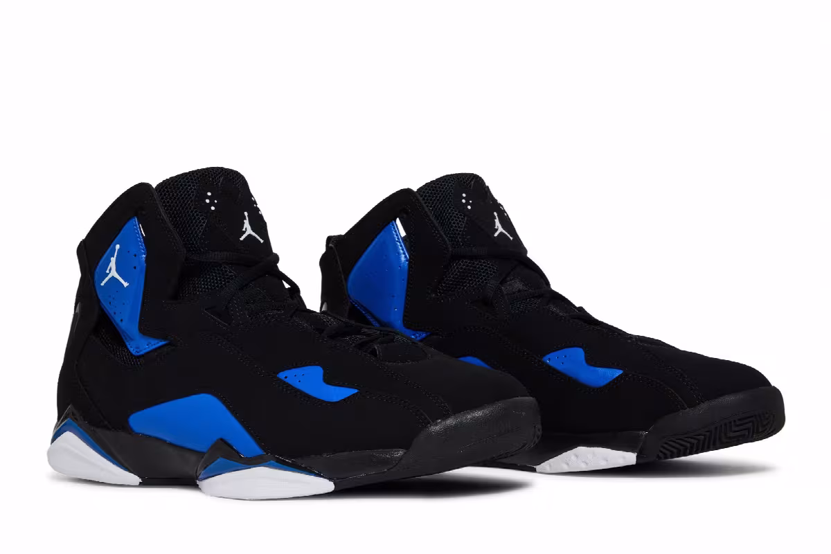 Air Jordan True Flight Black Game Royal, view 9