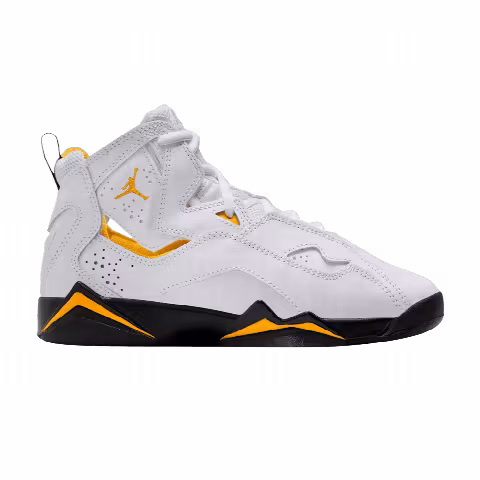 Air Jordan True Flight GS 'White Yellow Ochre'