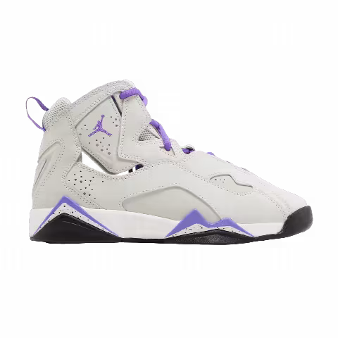 Air Jordan True Flight GS 'Base Grey Purple Venom'