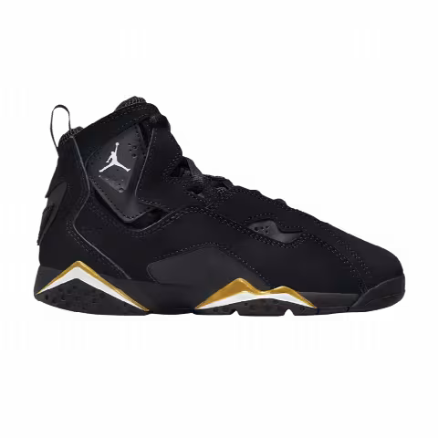 Air Jordan True Flight PS 'Black Metallic Gold'